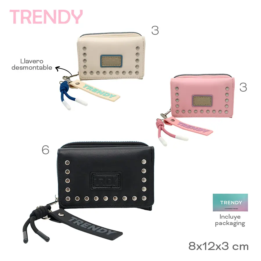 28660 - Billetera Trendy , +INFO+FOTOS