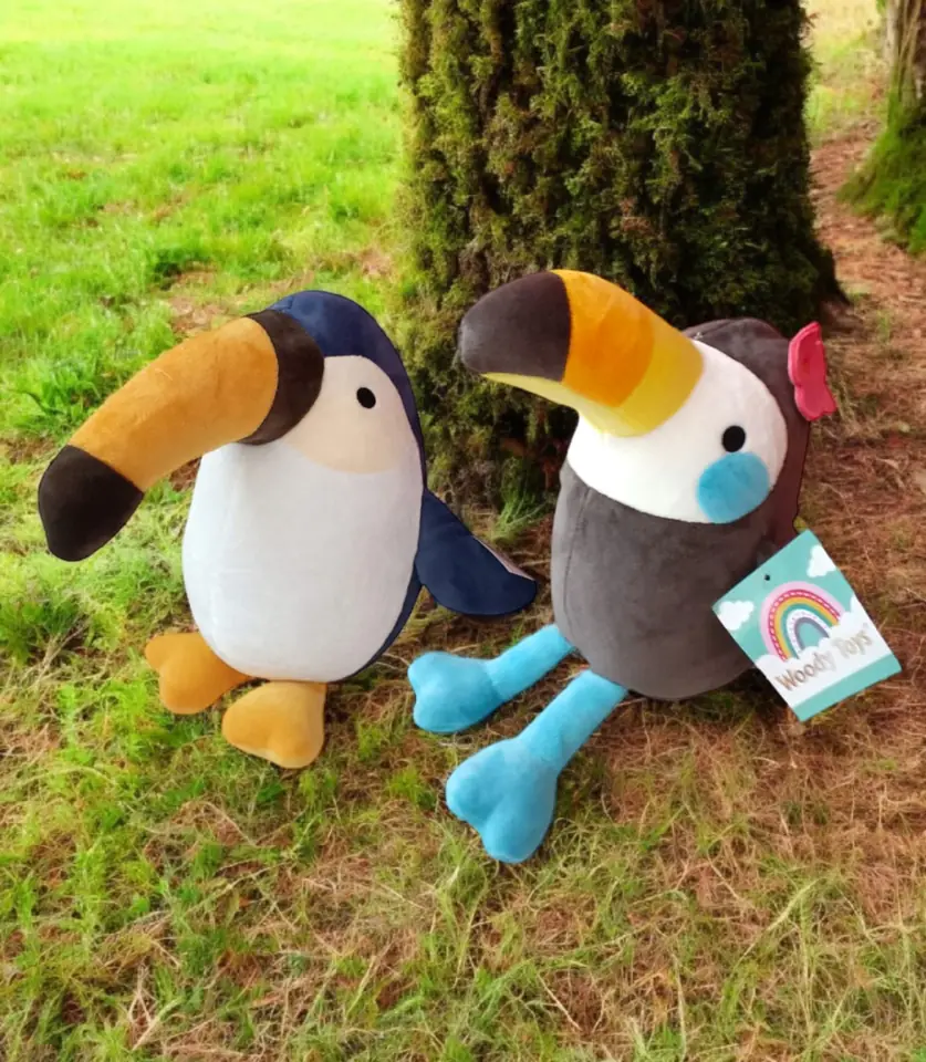 830643-10- TUCAN 10"=25CM PLUSH  +INFO+FOTOS