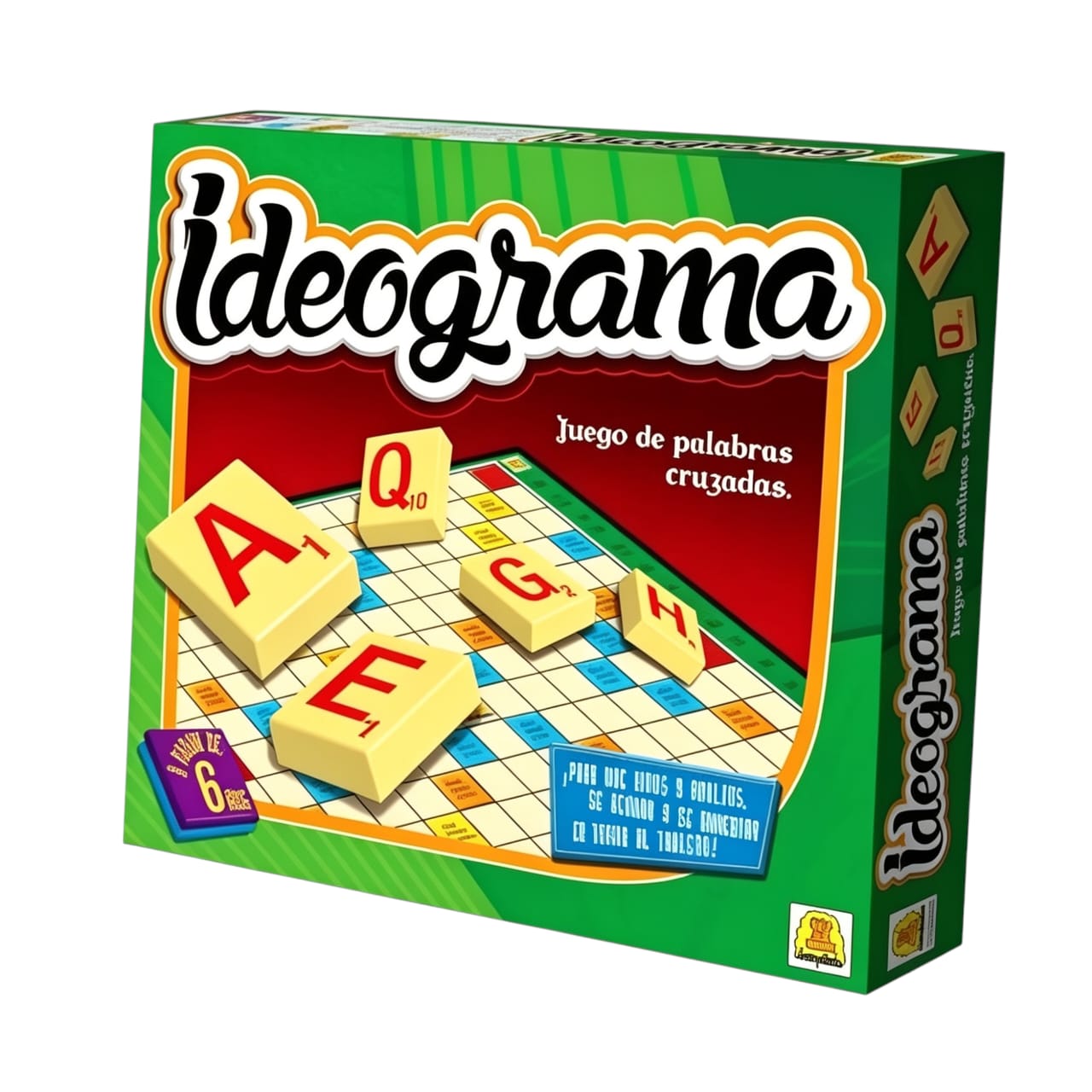IM53 - Ideograma ,Juego de palabras cruzadas. IMPLAS  Tradicionales CAJAX8 ,Participantes: 2 a 4 jugadores Edad: a partir de 6 años Medidas de la caja 27 x 25 x 4.5 cm (+INFO PDF)