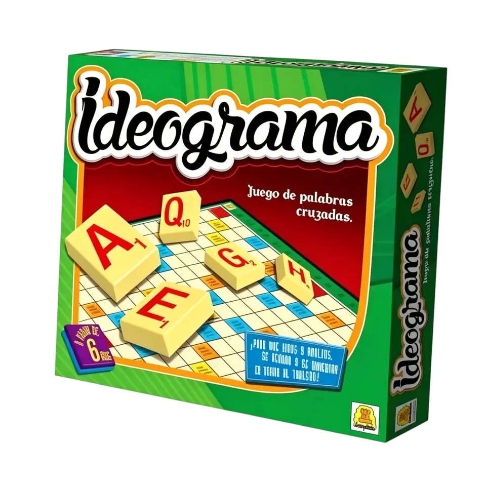 IM53 - Ideograma ,Juego de palabras cruzadas. IMPLAS  Tradicionales CAJAX8 ,Participantes: 2 a 4 jugadores Edad: a partir de 6 años Medidas de la caja 27 x 25 x 4.5 cm (+INFO PDF)