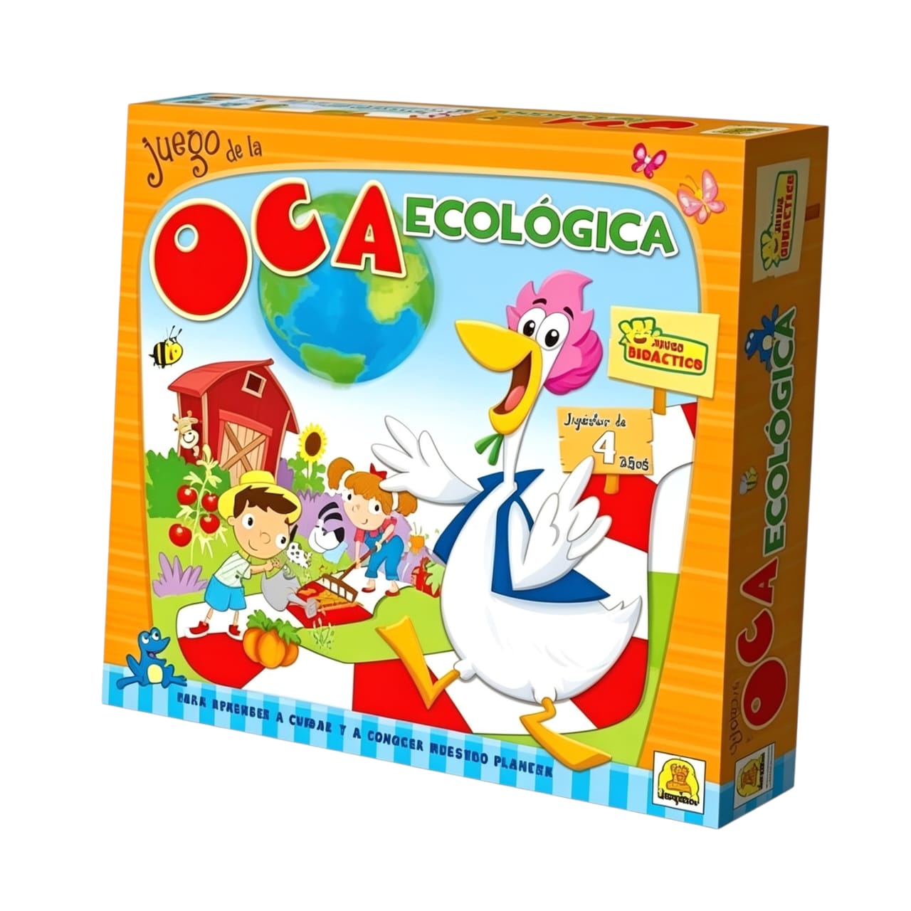 IM50- Juego de la Oca, IMPLAS TRADICIONALES, Participantes: 2 a 4 jugadores Edad: a partir de 4 años Medidas de la caja 27 x 25 x 4.5 cm Juego de tablero con recorrido y prendas. Línea económica. CAJA X 8 (+INFO PDF)