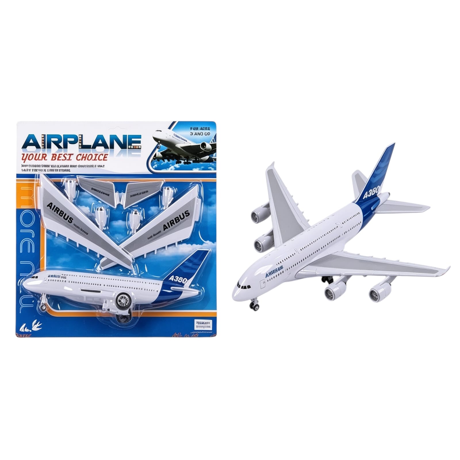 40131 AVION LUZ SONIDO FRICCION PILAS 40X35X7.5