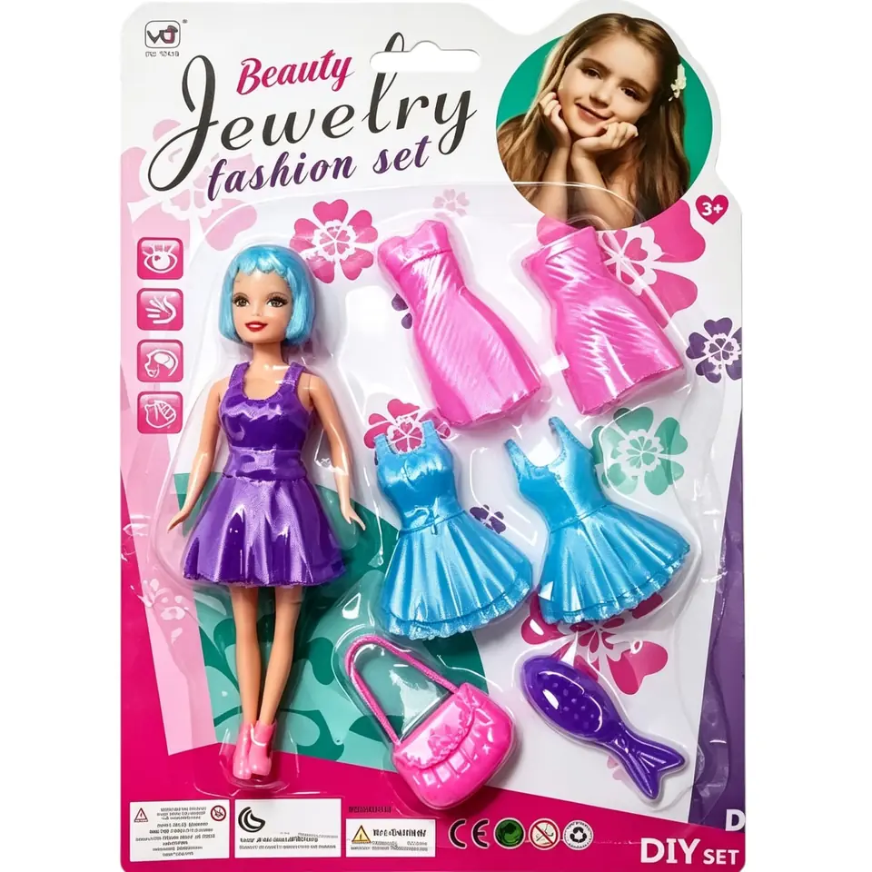 10541 - MUÑECA C/ACCES 7P  26X18