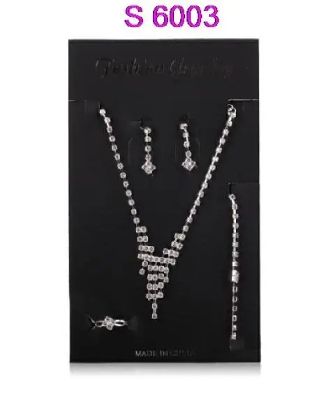 S6003 SET COLLAR AROS PULCERA ANILLO