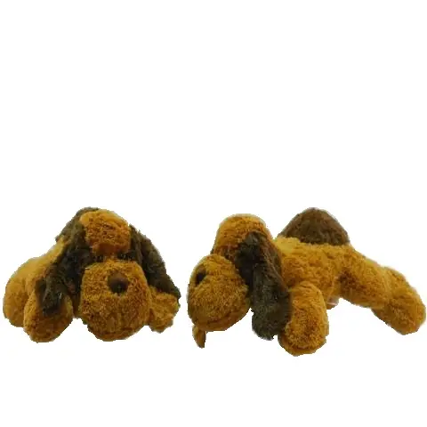 21328 PERRO 24" MARRON ACOSTADO