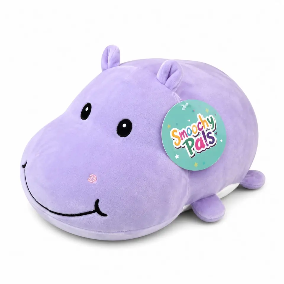 615463U- ALMOHADON HIPOPOTAMO PLUSH  NIÑOS BEBES 12"=30.50CM PELUCHE +INFO+FOTOS