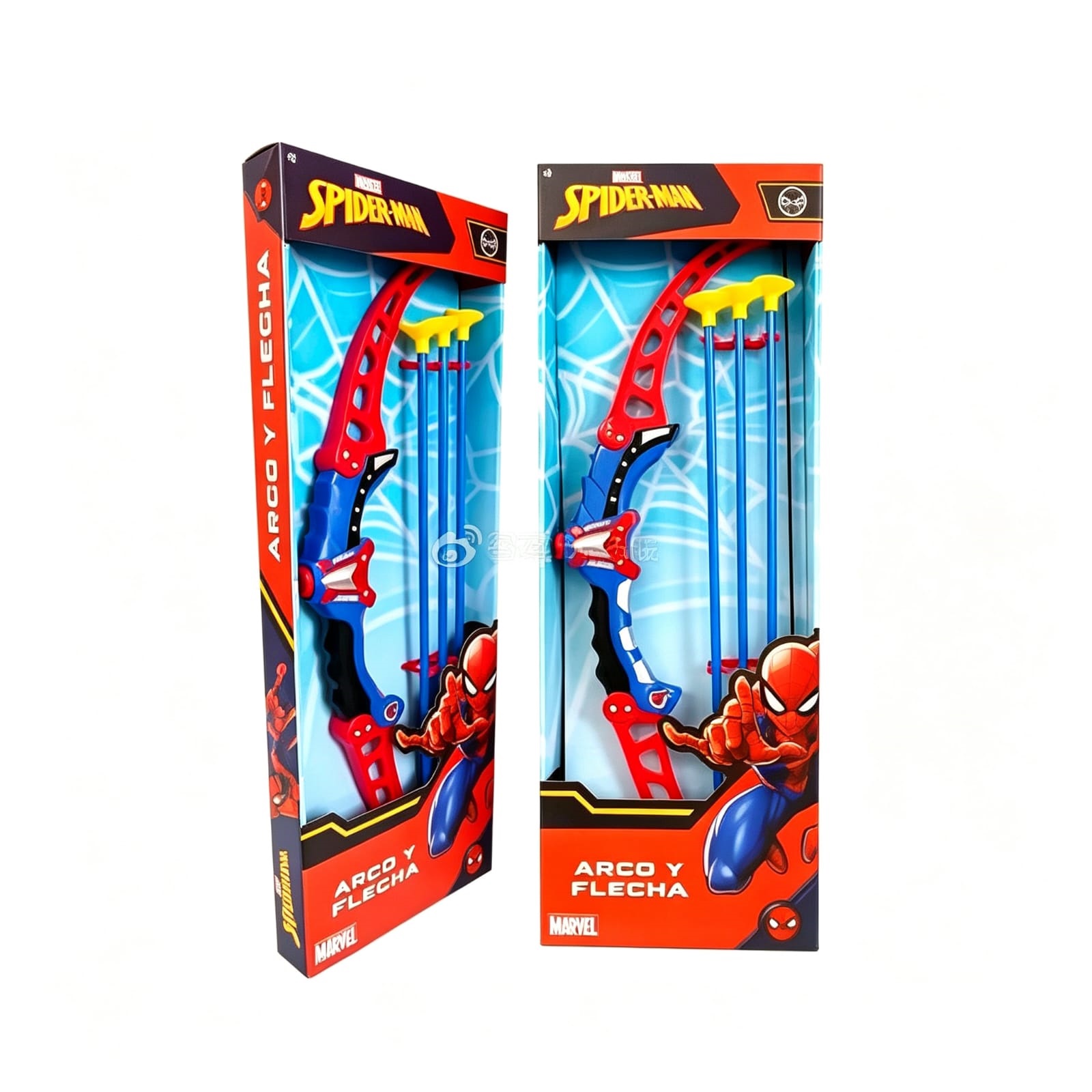 55724- SET DE ARCO Y FLECHA MARVEL SPIDERMAN 54X19X4 +INFO+FOTOS