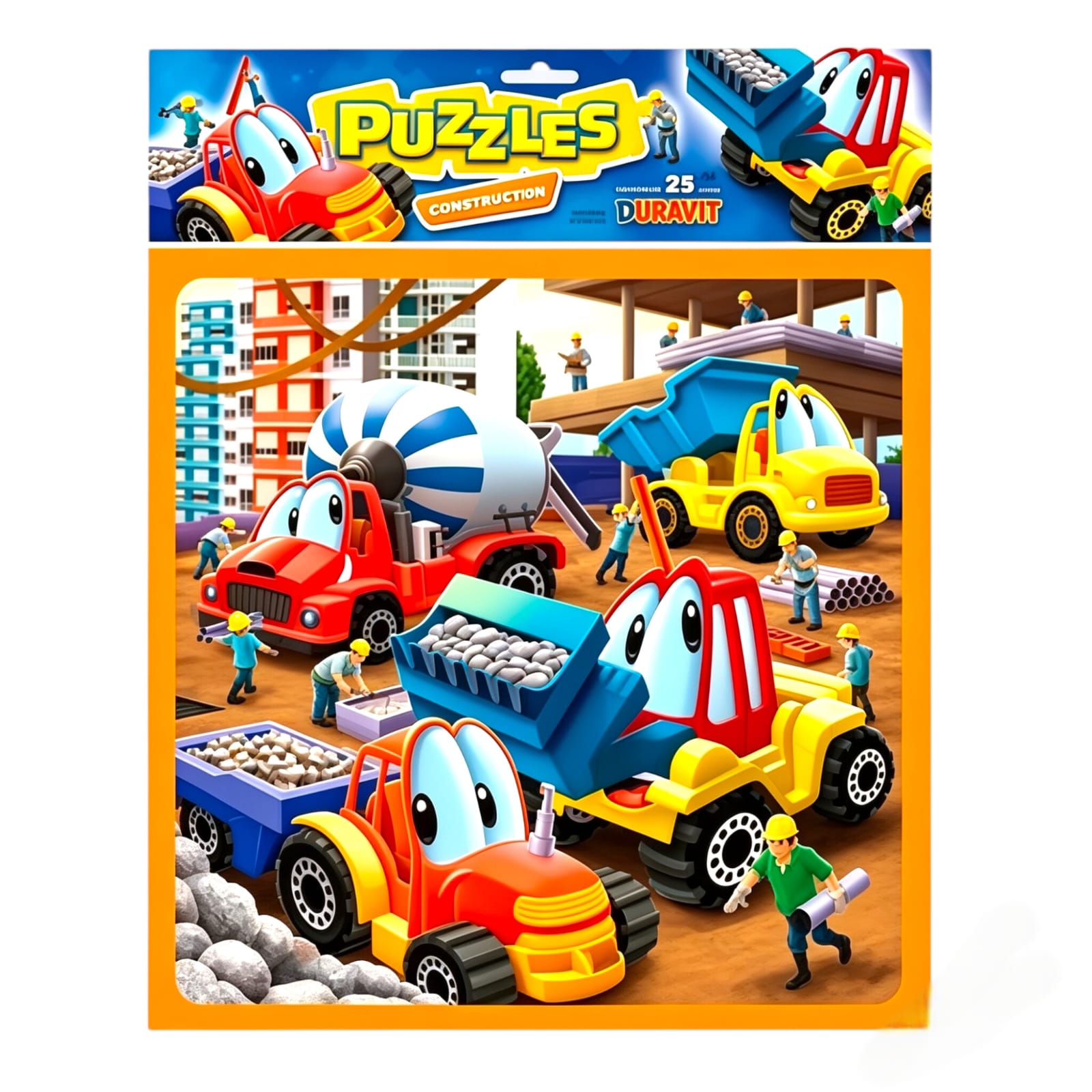 18 PUZZLE CONSTRUCTOR GDE DURAVIT  (Caja 36)