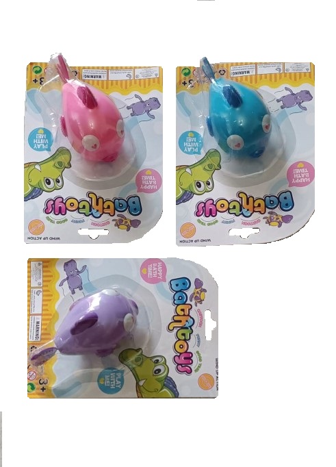 12513 - PEZ GLOBO PARA EL AGUA A CUERDA 20X15X7