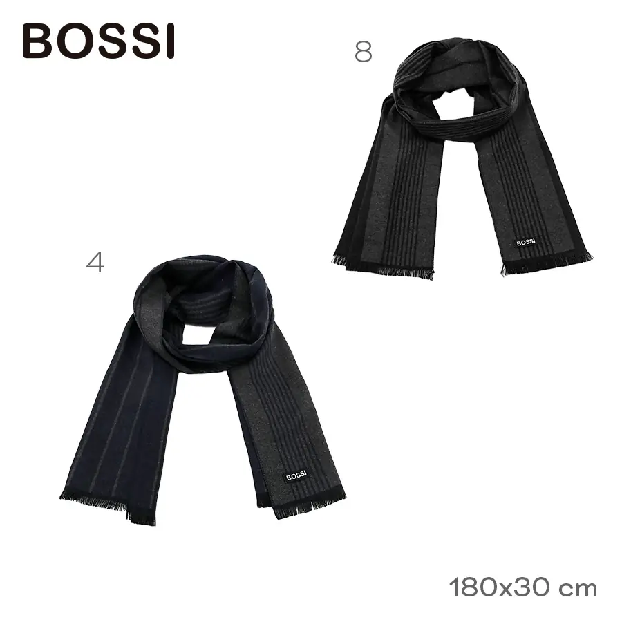 18796-	Bufanda Bossi T2	180cm	30cm		Poliéster TEXTIL +INFO+FOTOS