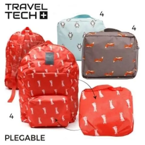 9743 MOCHILA VIAJE TRAVEL TECH 45X33X10