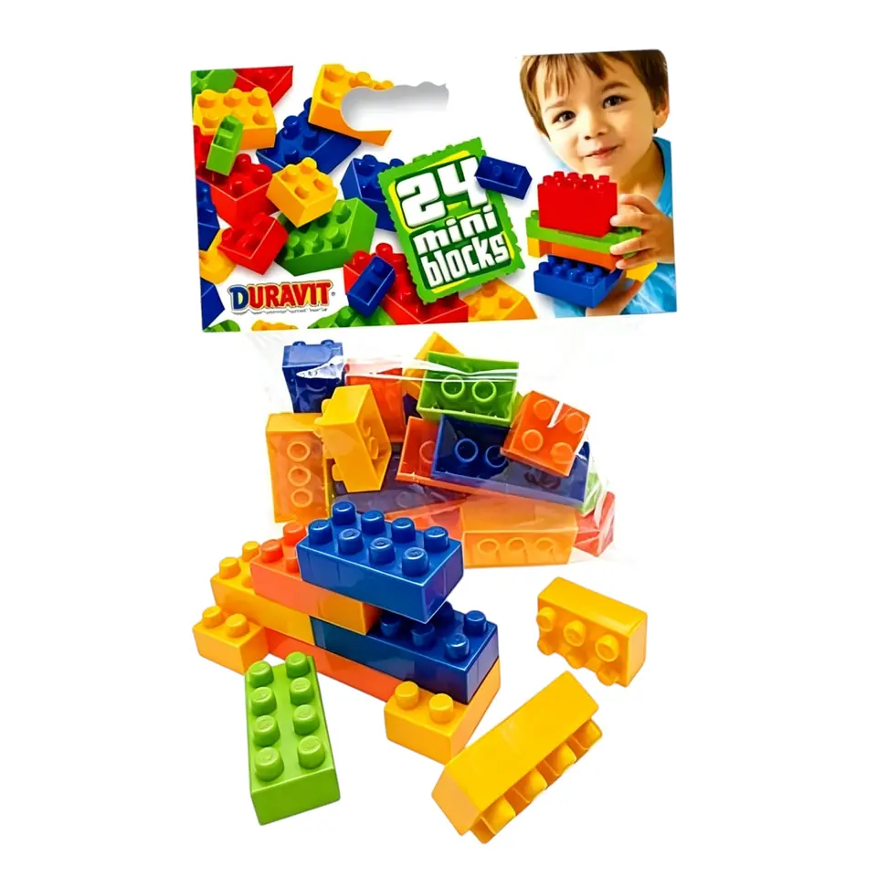 663 BOLSA BLOCKS CHICOS X 24P DURAVIT  (Caja 36)