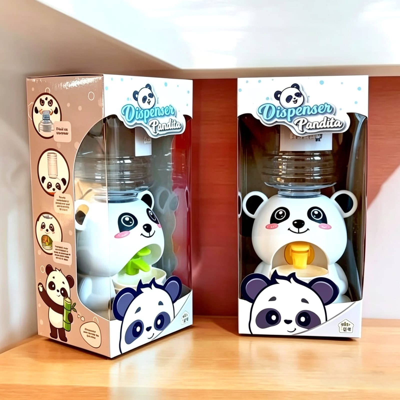 55444- DISPENSER DE AGUA PANDA 11X23X9  +INFO+FOTOS