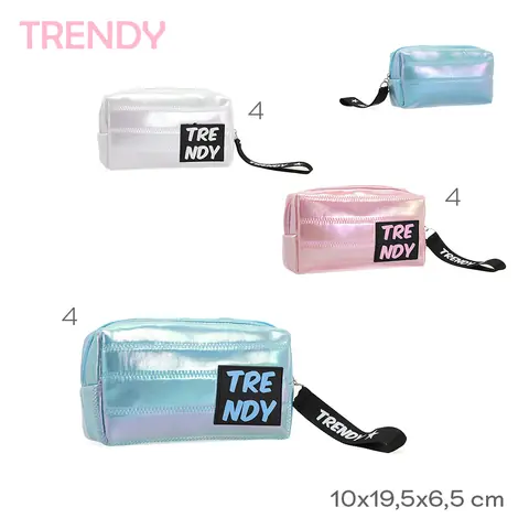 Portacosméticos Trendy Nylon 19,5x10x6,5cm Marroquinería