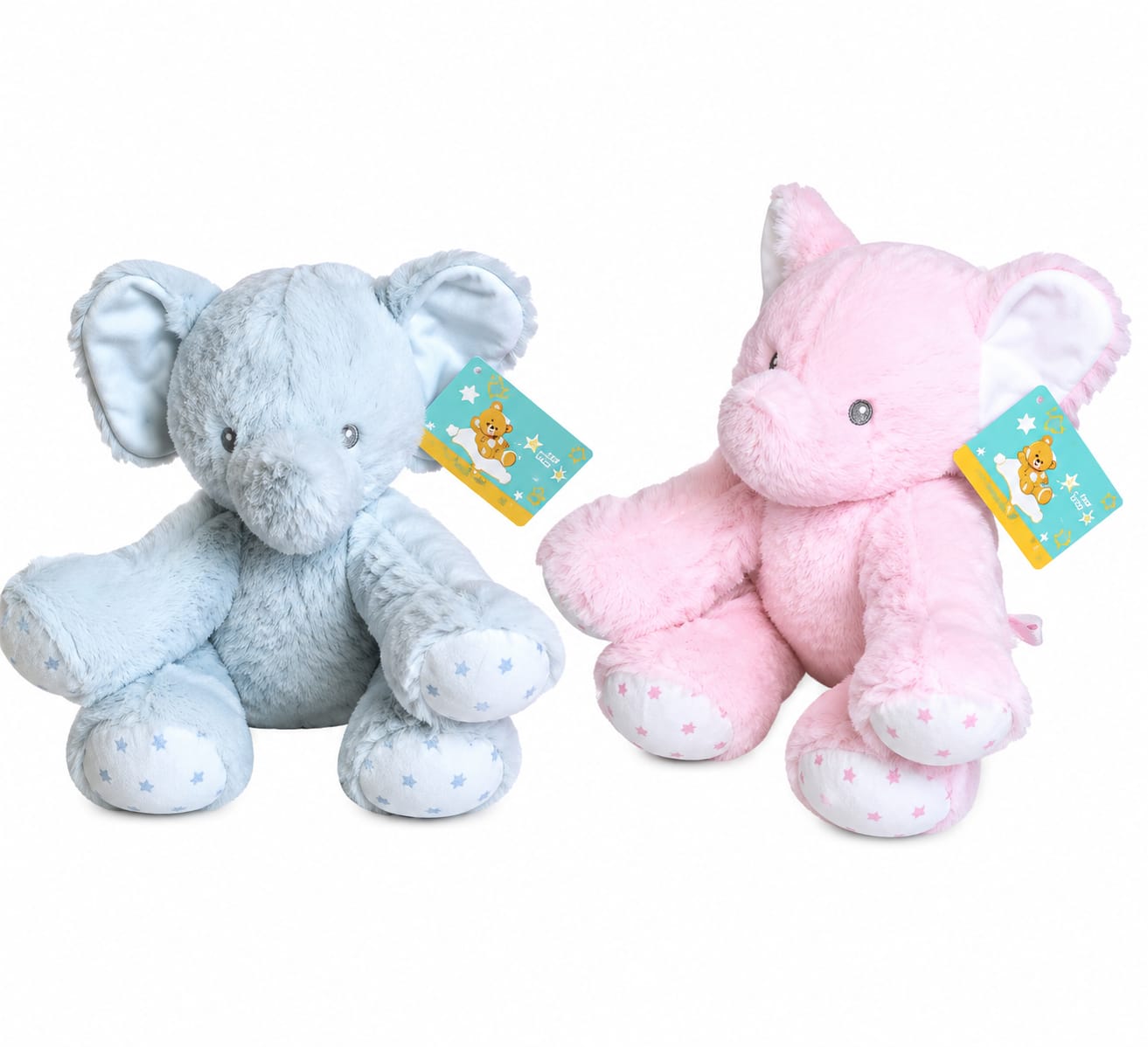 13172- ELEFANTE 9"=23CM 2MOD NIÑO BEBE PELUCHE  +INFO+FOTOS