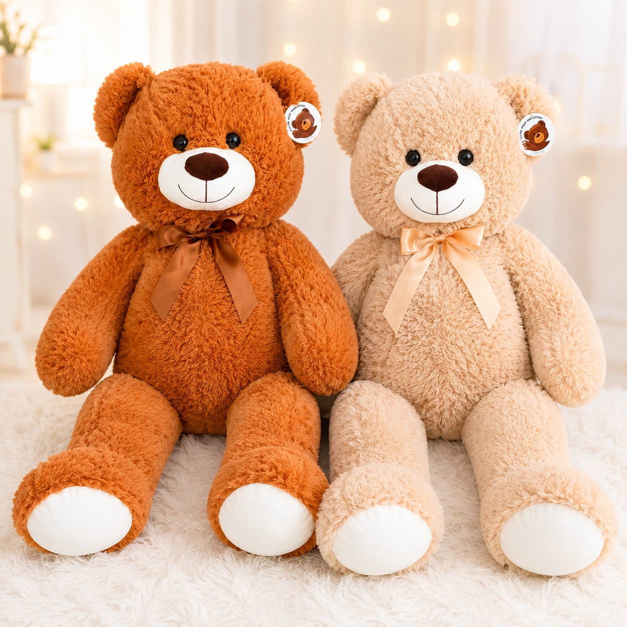 993010- OSO C/MOÑO GTE  37.5"  95CM  2MOD PELUCHES +INFO+FOTOS