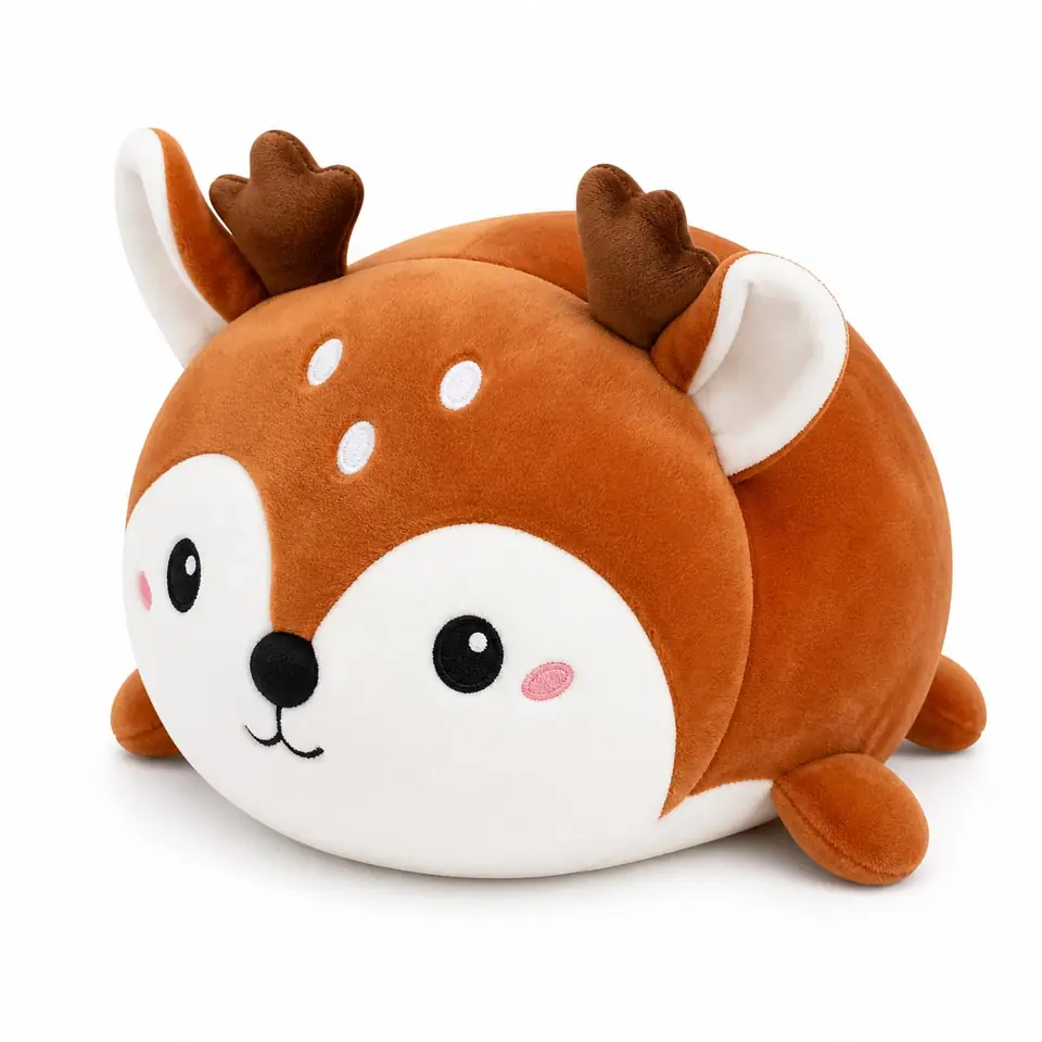 615463W- ALMOHADON peluche RENO PLUSH  NIÑOS BEBES 12"=30.50CM  +INFO+FOTOS