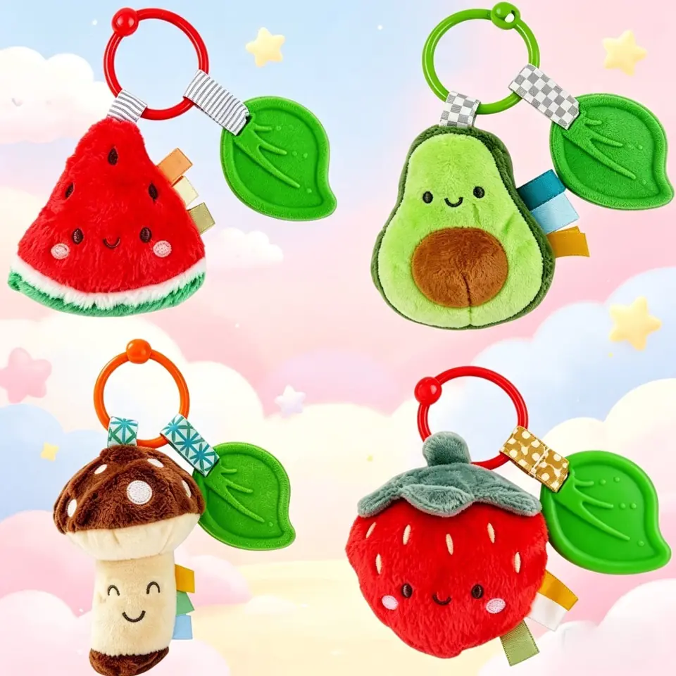 618937- SONAJERO CON MORDILLO Y RUIDO A PAPEL 4"=10CM peluches +INFO+FOTOS