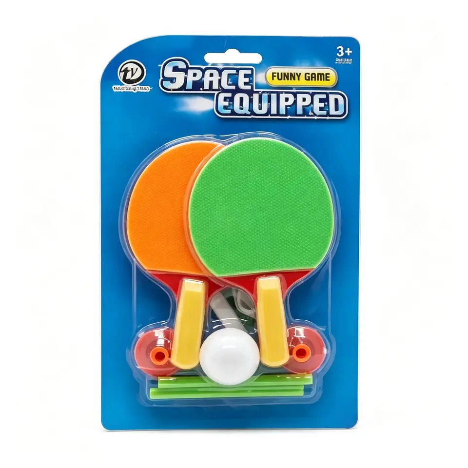 19805 PING PONG 2 PALETAS RED 25X16X2.5  MINI