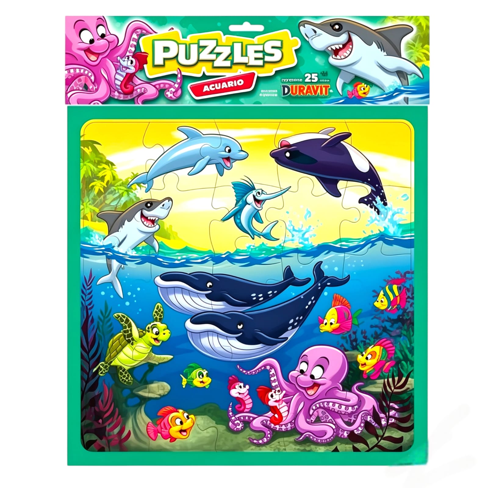 30 PUZZLE ACUARIO X 25 P  DURAVIT (Caja 36)