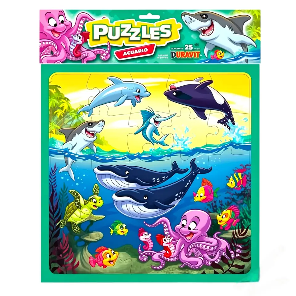 30 PUZZLE ACUARIO X 25 P  DURAVIT (Caja 36)