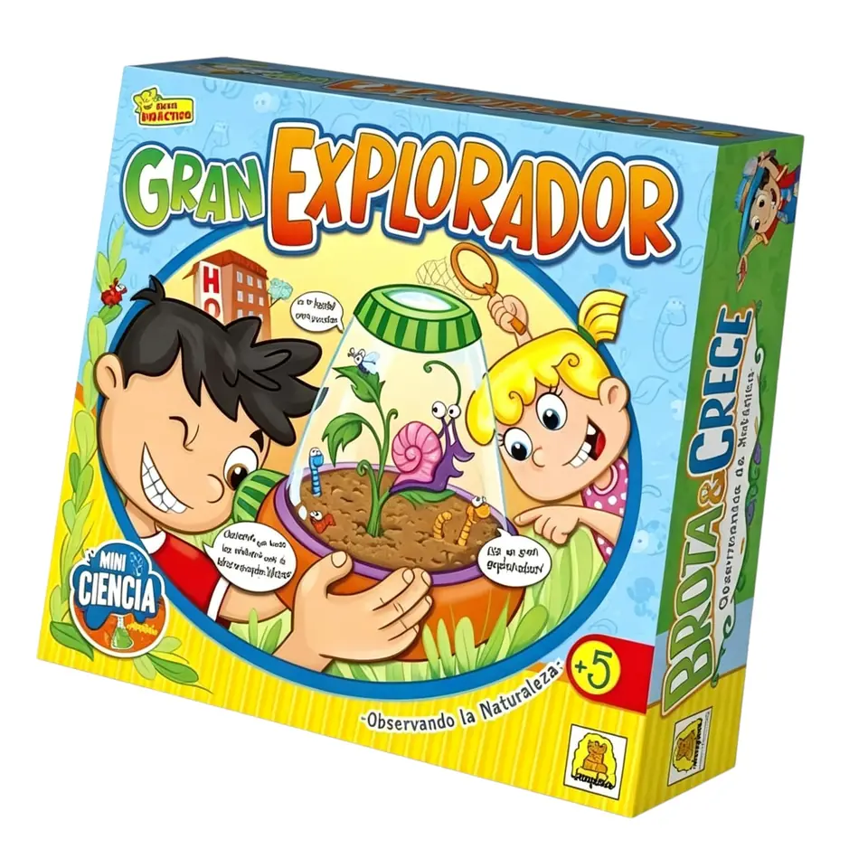 IM381- El gran explorador. Juego de mini ciencia para explorar la naturaleza. IMPLAS  Didácticos Educativos CAJAX5.