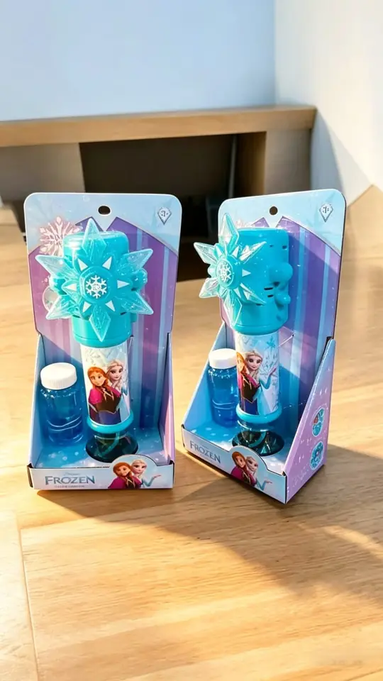 *56528- BURBUJERO DISNEY FROZEN LUZ A PILA 26X13X7 +INFO+FOTOS