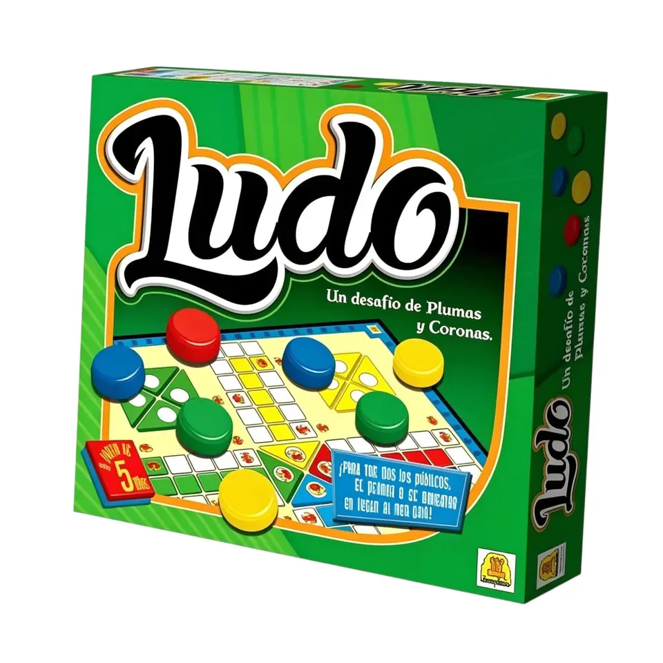 IM52- Ludo Participantes: 2 a 4 jugadores Edad: a partir de 5 años Medidas de la caja 27 x 25 x 4.5 cm Juego de ludo. Linea económica.IMPLAS TRADICIONAL CAJA X 8