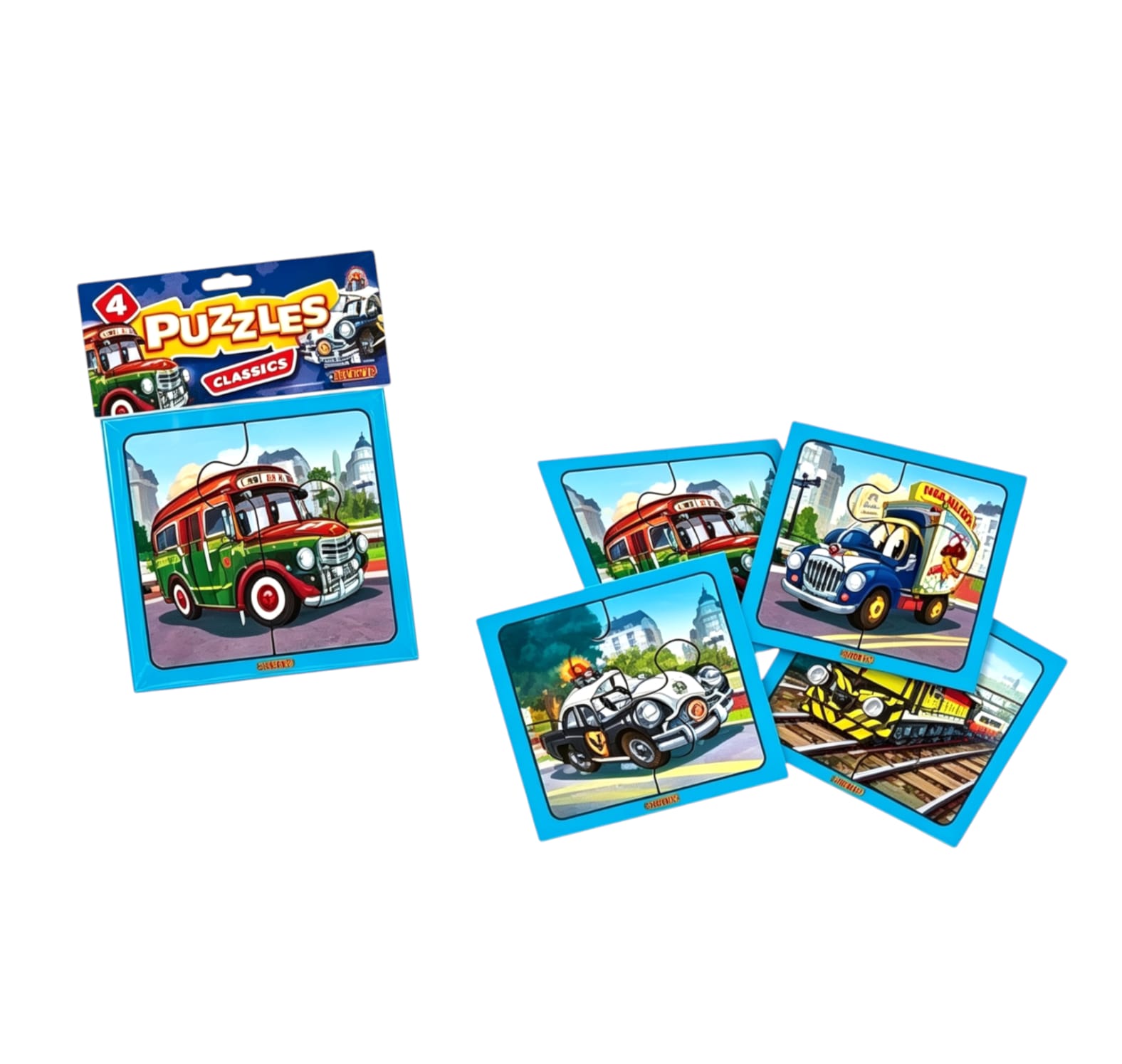 32 PUZZLE X 4  CLASICOS DURAVIT  (Caja 48)