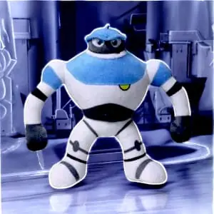1561 - ROBOT PLUSH C/MOCHILA 10"=25CM  +INFO+FOTOS