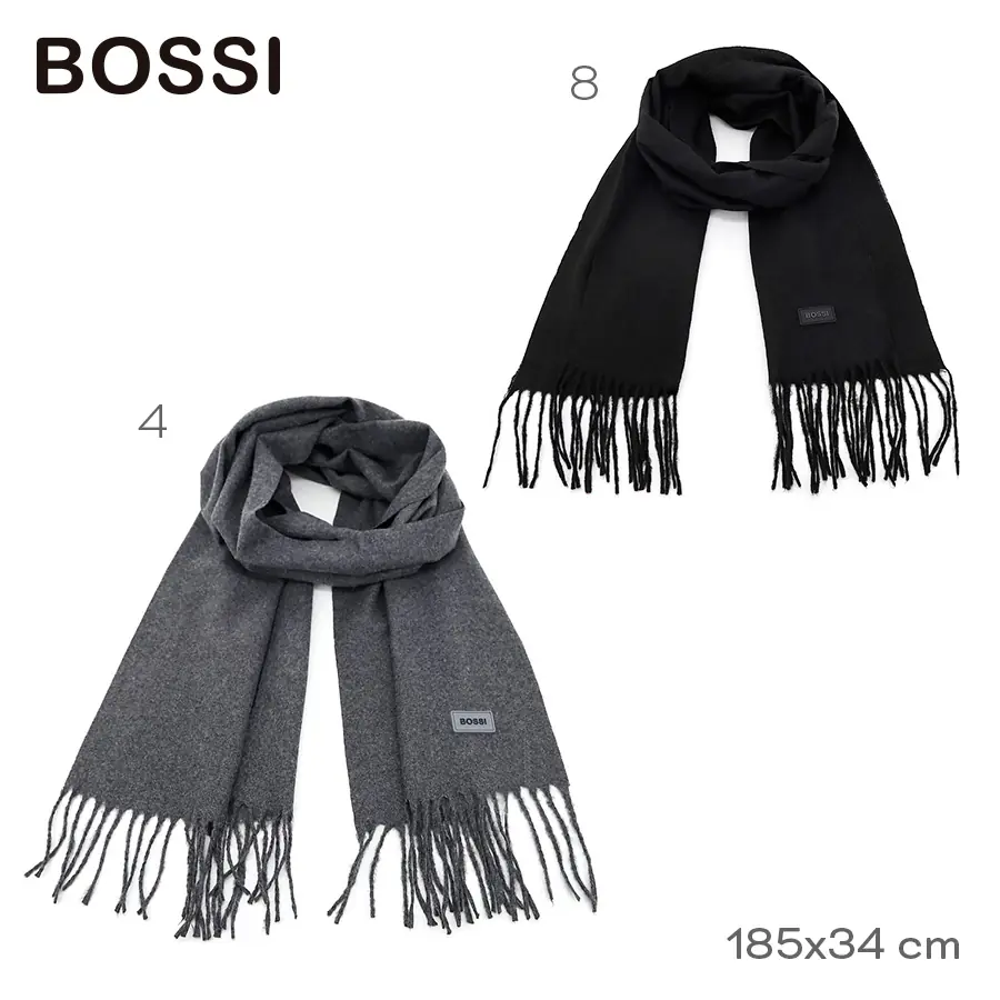 31148- Bufanda Bossi	185cm	34cm		Poliéster TEXTIL +INFO+FOTOS