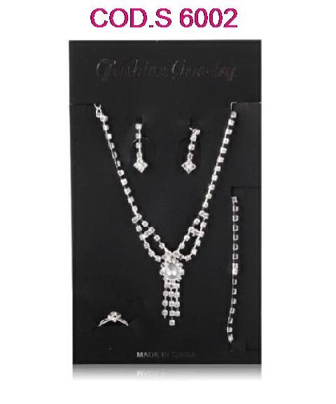 S6002 SET COLLAR AROS PULCERA ANILLO