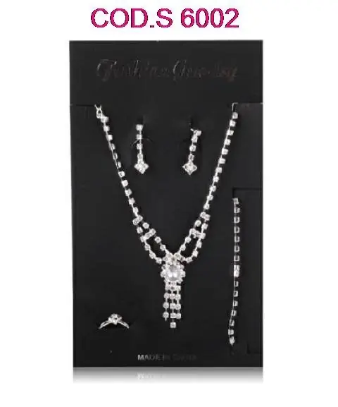 S6002 SET COLLAR AROS PULCERA ANILLO