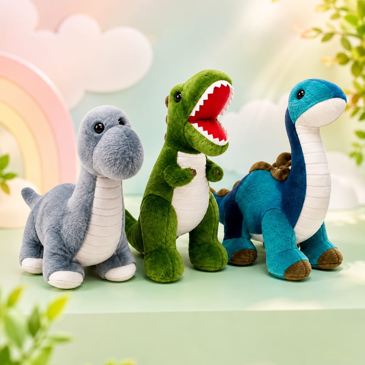 480006- DINOSAURIOS GDE 16"=41CM PELUCHES NO HAY GRIS +INFO+FOTOS