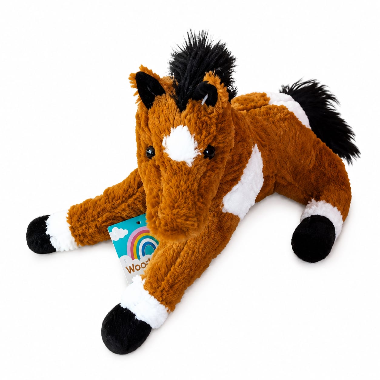 21097- CABALLO C/SONIDO 13"=33CM PELUCHE +INFO+FOTOS