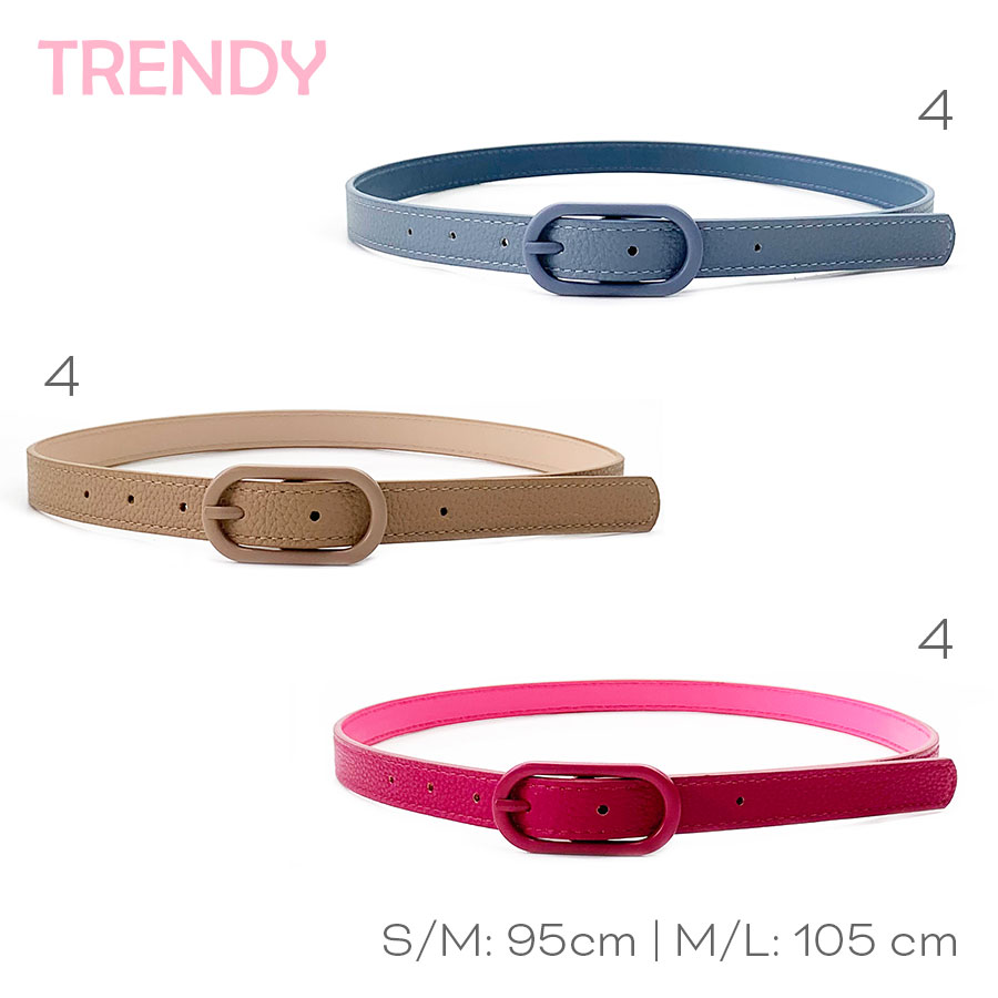 51656 - Cinturon Trendy   Info: S/M: 95cm | M/L: 105 cm  Composición: pu