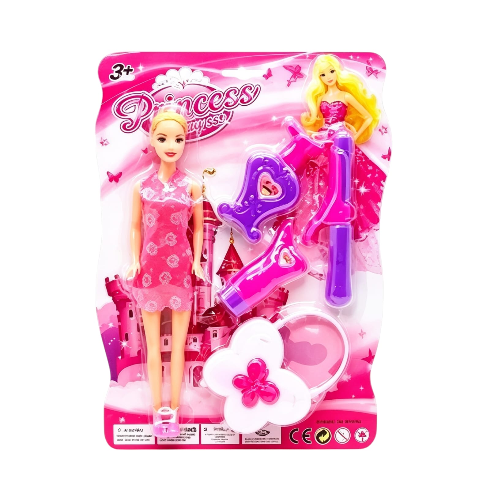 10643 MUÑECA C/JUEGO DE BELLEZA 34X23.5X6