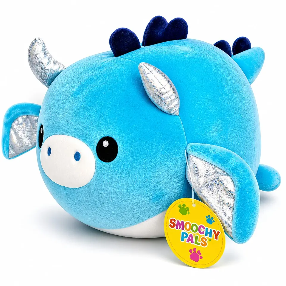615463A- ALMOHADON DRAGON PLUSH  NIÑOS BEBES 12"=30.50CM peluche  +INFO+FOTOS
