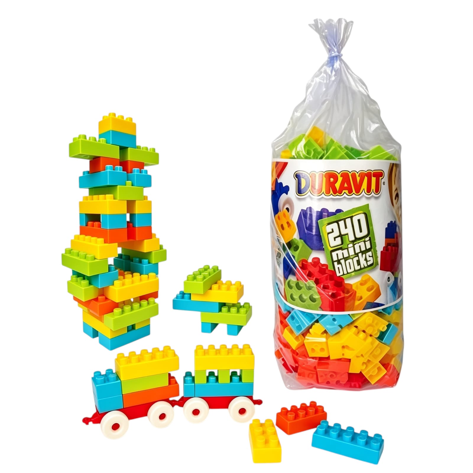 553 BOLSO DE BLOCKS CHICOS 240P  DURAVIT (Caja 4)
