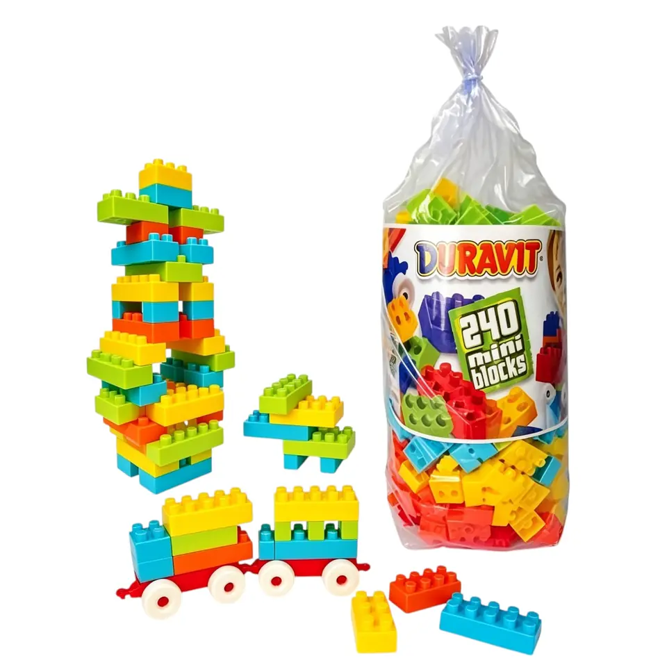 553 BOLSO DE BLOCKS CHICOS 240P  DURAVIT (Caja 4)