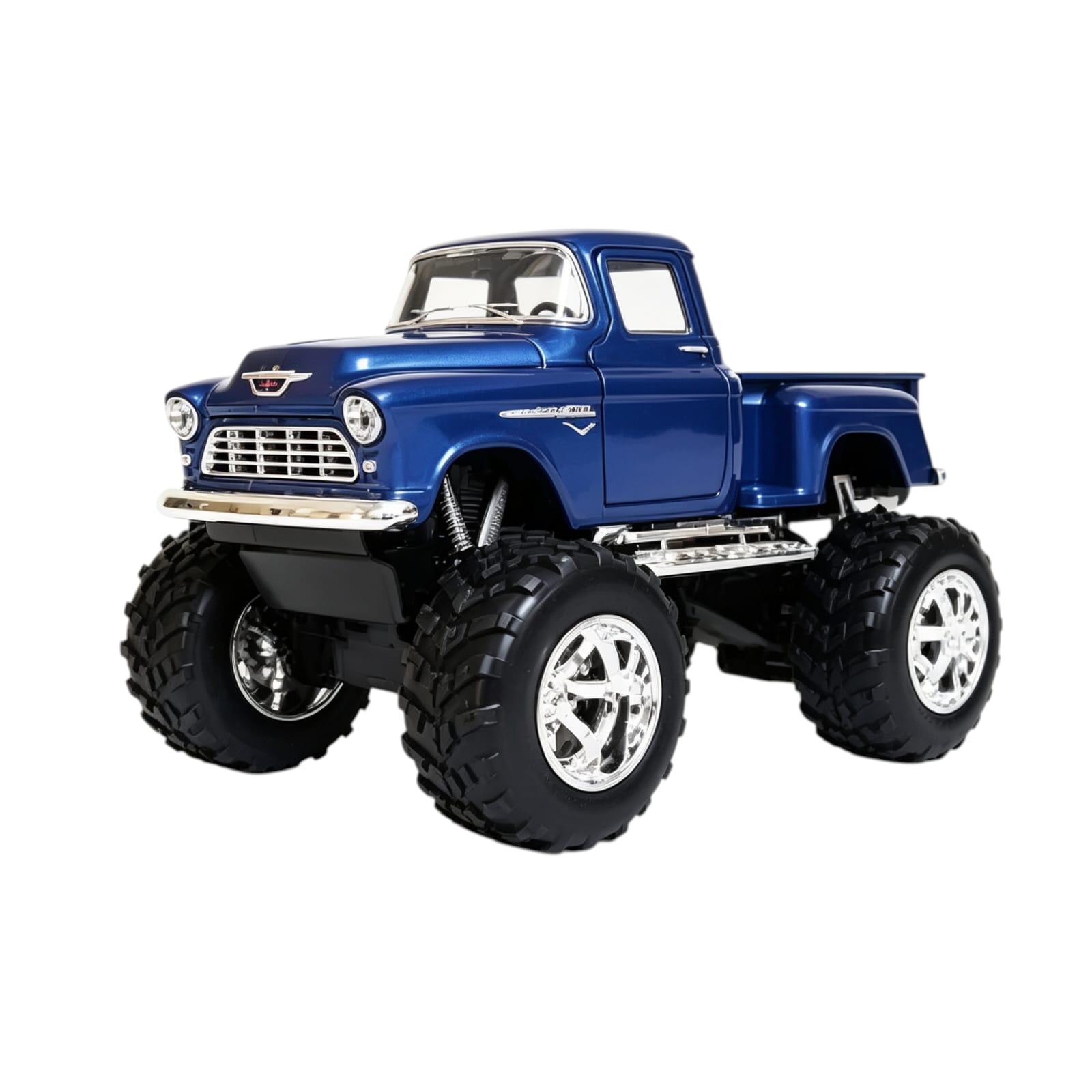 42560-COLECCION KINSMART CHEVY 1955 OFF ROAD PICK UP 1:40 LICENCIA  AUTOMOTRIZ PACKAGING   VISOR +INFO+FOTOS