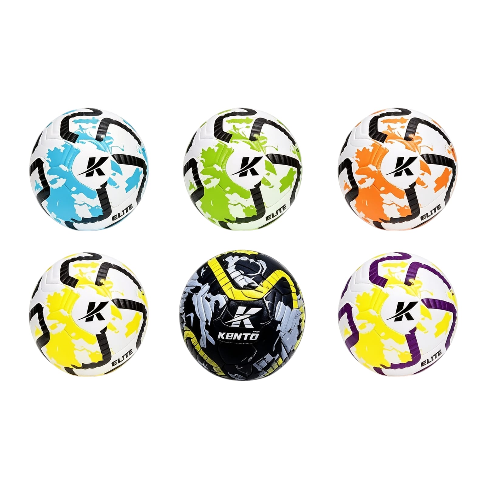 **56132- PELOTAS DE FUTBOL Nº5 ELITE 420/50 GR - PROFESIONAL TERMOSELLADA TEXTURADA 6 MOD +INFO+FOTOS