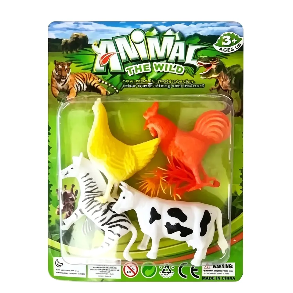 10879 JUEGO DE ANIMALES 4P 18.5X14X2.5