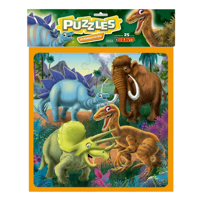 9 PUZZLE DINOSAURIO GDE  DURAVIT (Caja 36)