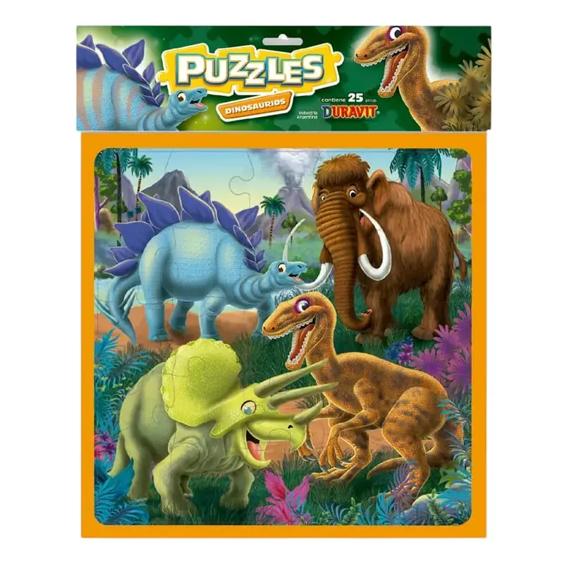 9 PUZZLE DINOSAURIO GDE  DURAVIT (Caja 36)