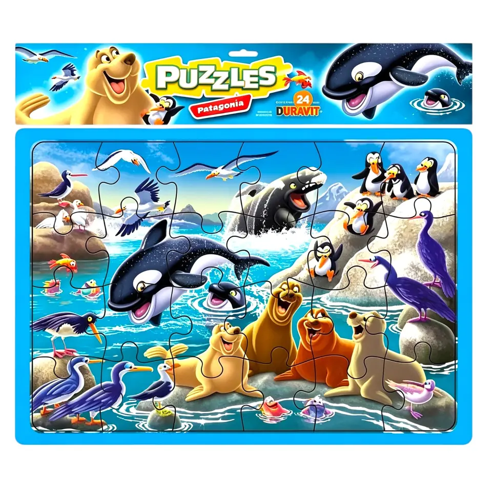 24 PUZZLE X 24P CUADRO GDE  PATAGONIA  DURAVIT (Caja 24)