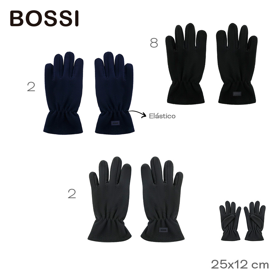 31423-	Guante Bossi	25cm	12cm		Acrílico	Elástico TEXTIL +INFO+FOTO