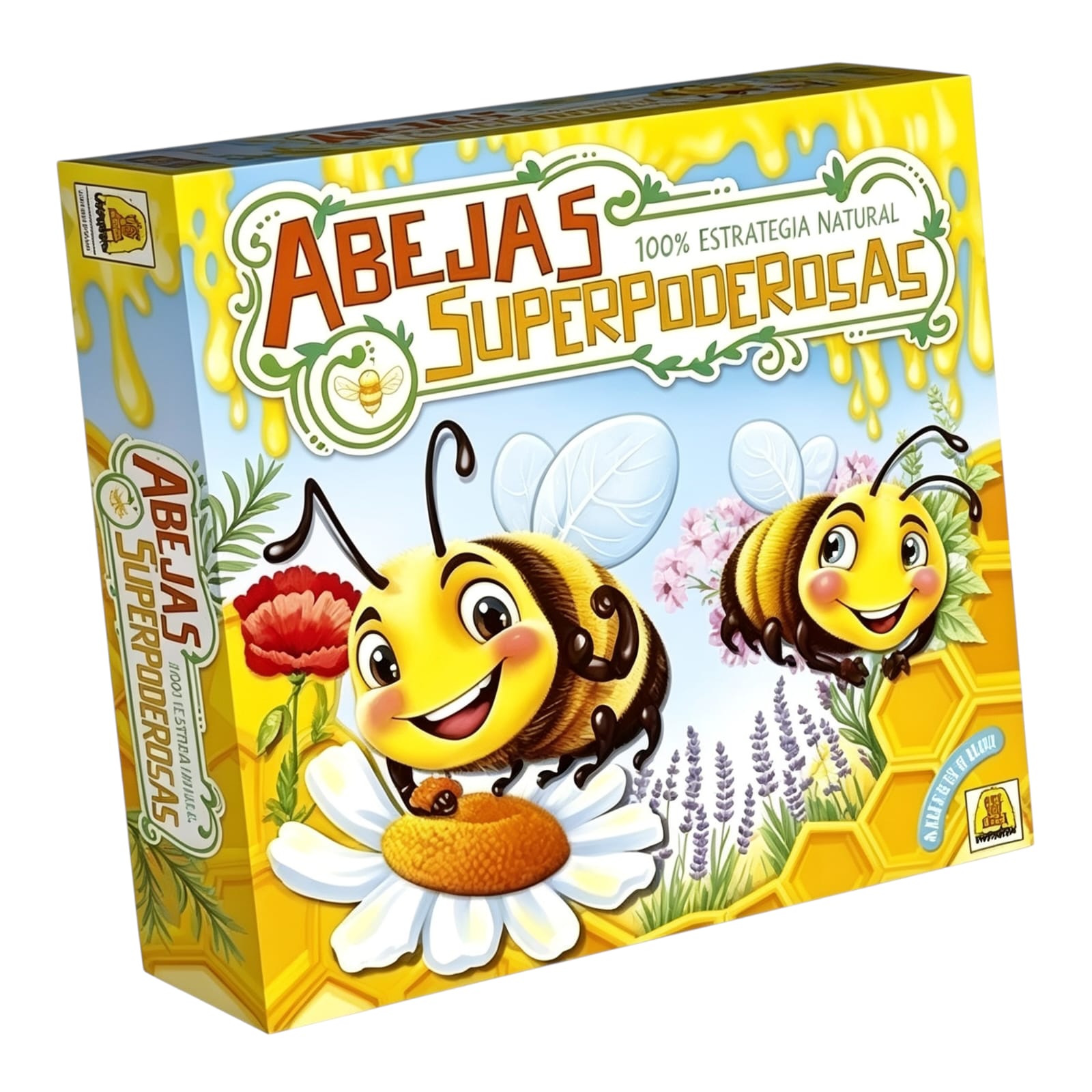 IM337- JUEGO ABEJAS SUPERPODEROSAS 100% ESTRATEGIA NATURAL DIDÁCTICO EDUCATIVO IMPLAS 25.5X27X4.5 +INFO+FOTOS