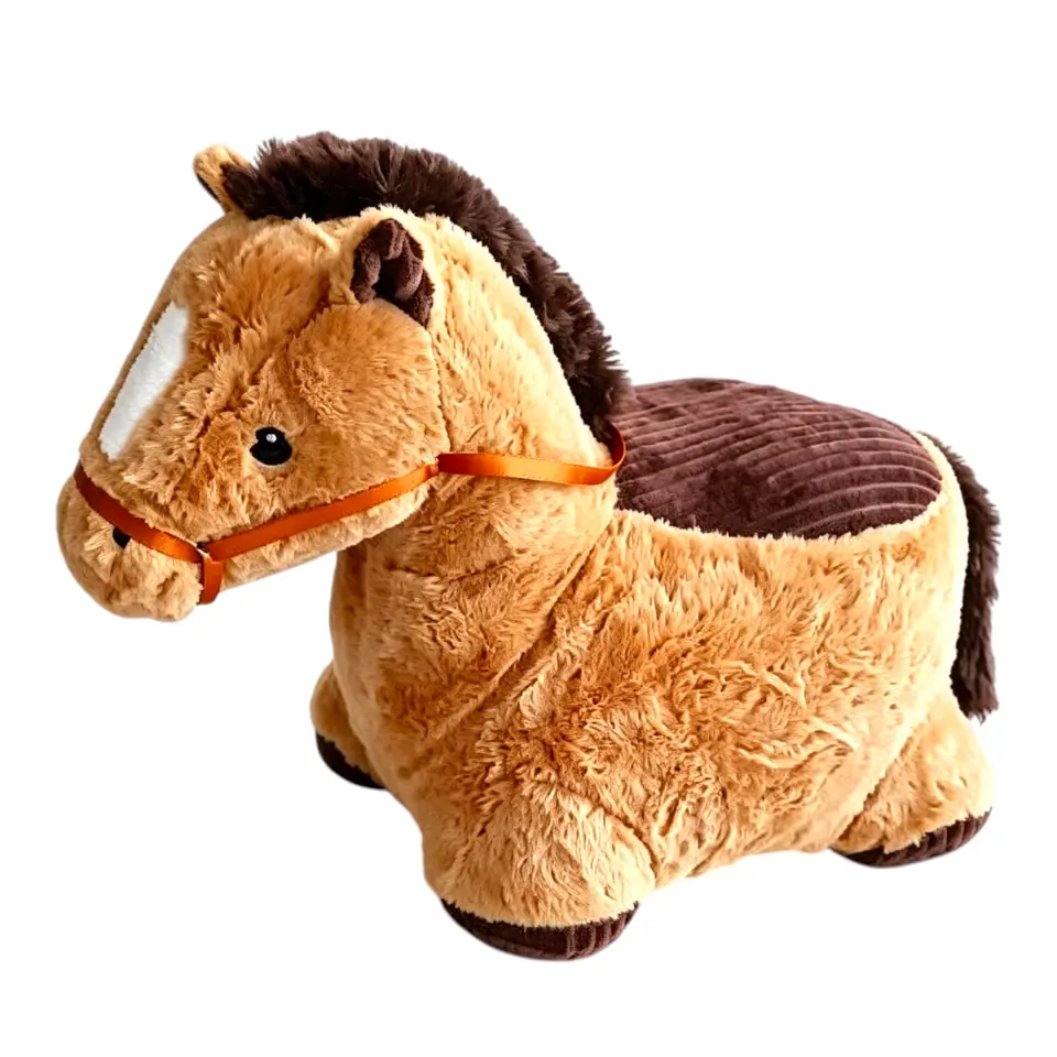 150101D- PUFF CABALLO 17,5"= 44.5CM  +INFO+FOTOS