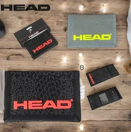 26636 - BILLETERA HEAD NÁUTICAS , COMPARTIMIENTOS INTERNOS CIERRE CON ABROJO E INCLUYE PACKAGING IDEAL PARA EXHIBICIÓN, 100% NYLON, 12.50 X 27 CM